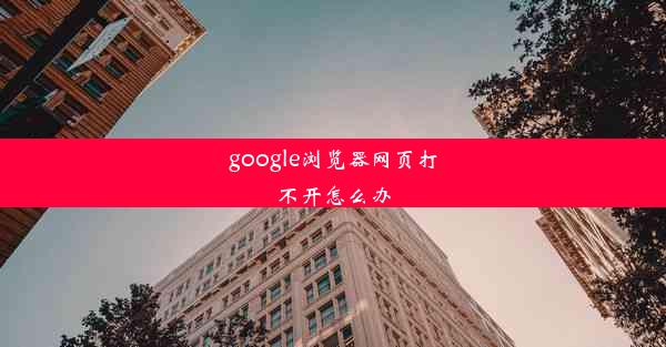 google浏览器网页打不开怎么办