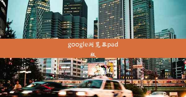 google浏览器pad版