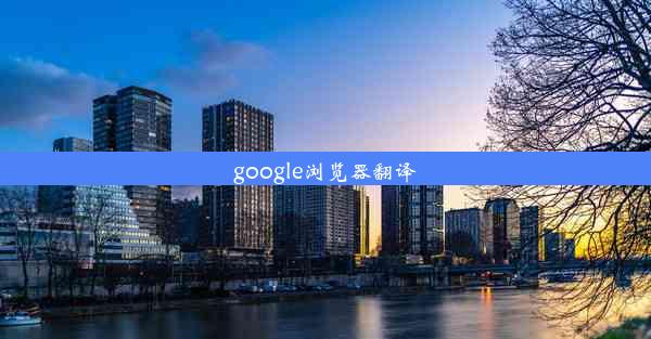 google浏览器翻译