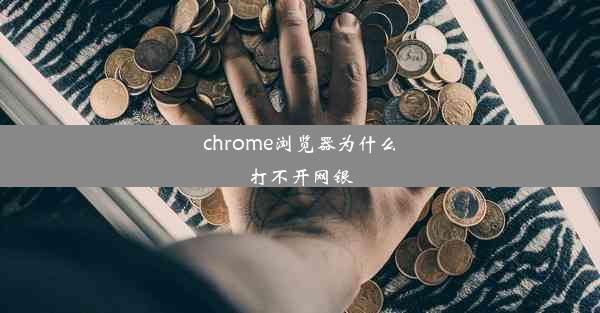 chrome浏览器为什么打不开网银