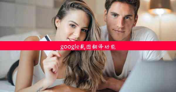 google截图翻译功能