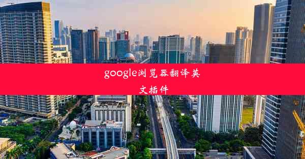 google浏览器翻译英文插件