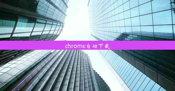 chrome自动下载