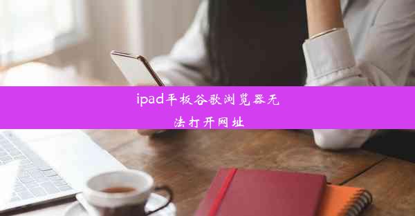 ipad平板谷歌浏览器无法打开网址