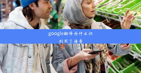 google翻译为什么识别不了语音