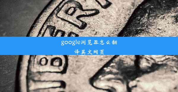 google浏览器怎么翻译英文网页