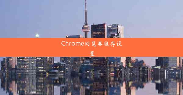 Chrome浏览器缓存设置