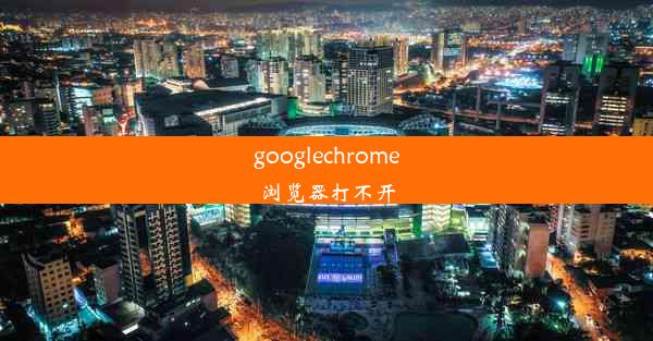 googlechrome浏览器打不开