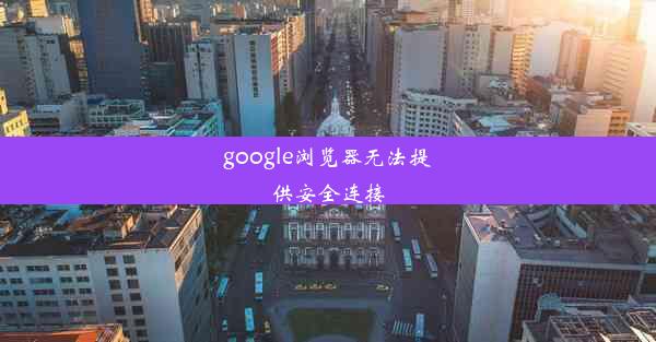 google浏览器无法提供安全连接