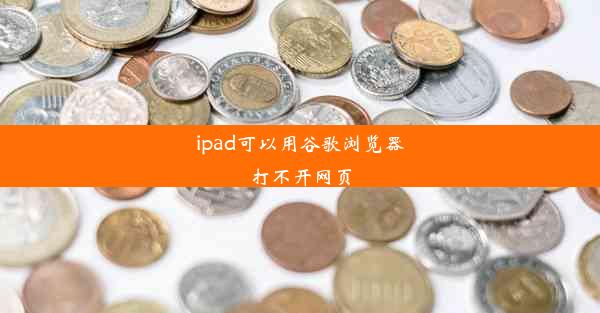 ipad可以用谷歌浏览器打不开网页