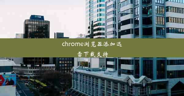 chrome浏览器添加迅雷下载支持