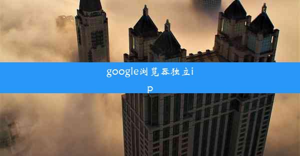 google浏览器独立ip