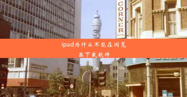 ipad为什么不能在浏览器下载软件