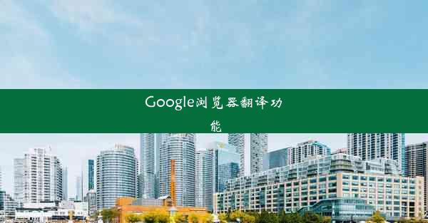 Google浏览器翻译功能