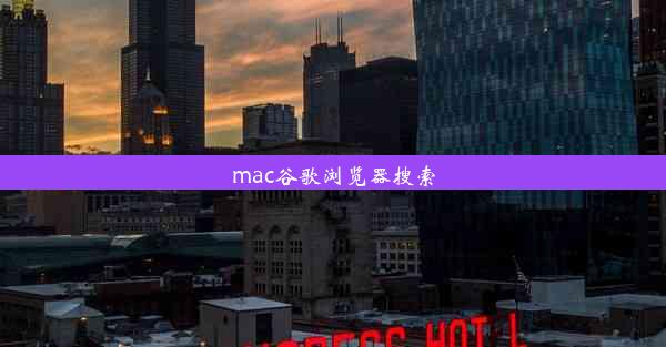 mac谷歌浏览器搜索