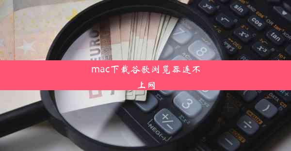 mac下载谷歌浏览器连不上网