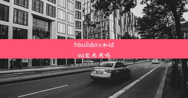 hbuilderx和idea能共用吗