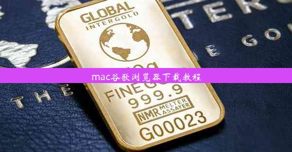 mac谷歌浏览器下载教程